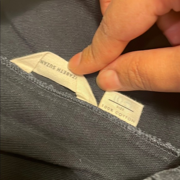 Elizabeth Suzann Clyde Culottes navy 10s - Picture 5 of 6